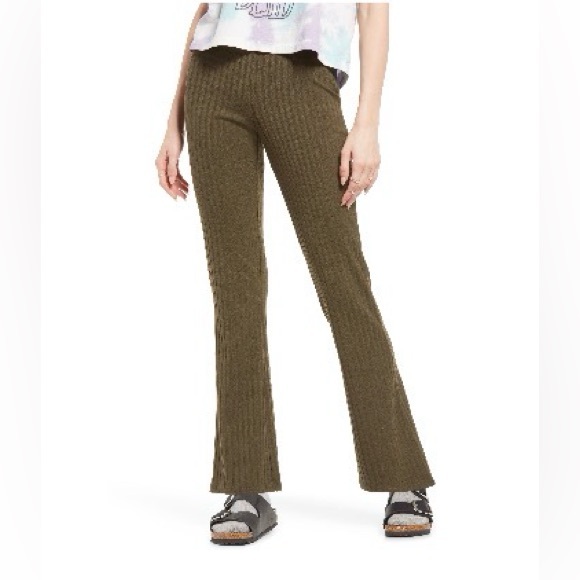 bp Pants - BP. ribbed knit pants from Nordstrom Ribbed Bootcut Flate Pants Size Large